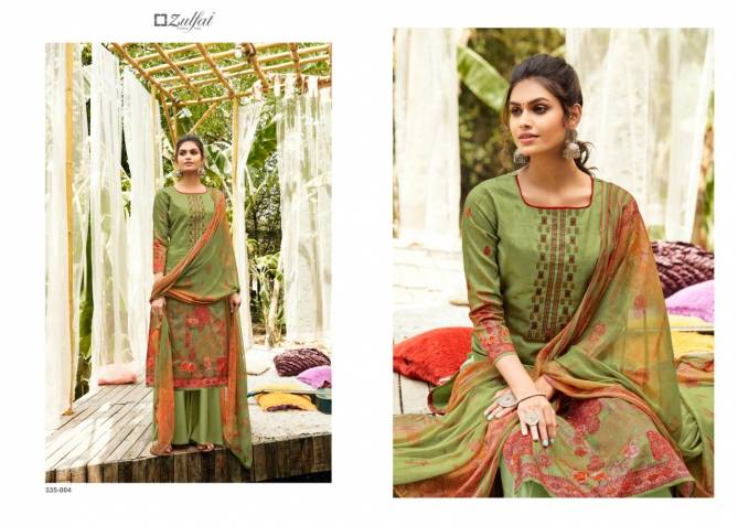 Zulfat Anaya Jam Cotton Exclusive Wear Designer Dress Material Collection